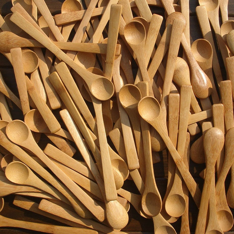 Wooden Honey Spoon Set