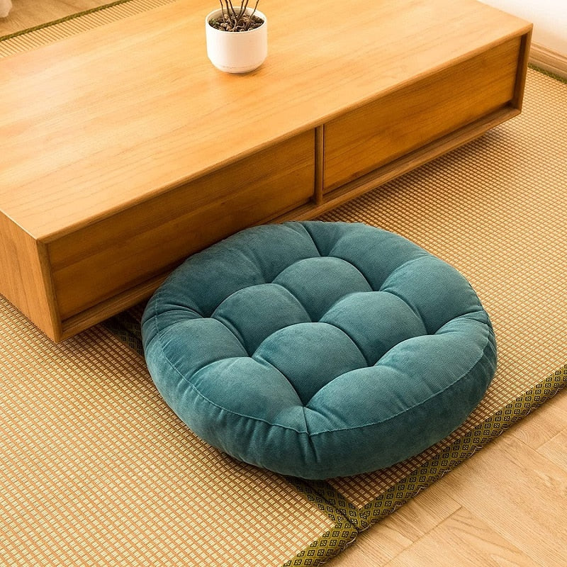 Meditation Floor Round Pillow